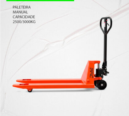 Paleteira Manual DMC – 2500/3000kg de Capacidade