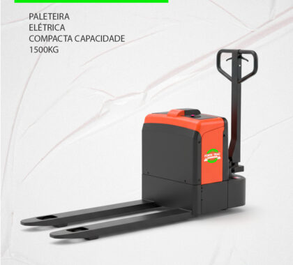 Paleteira Elétrica Compacta – Capacidade 1500kg